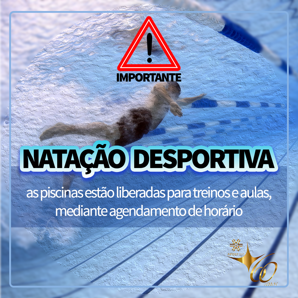 APCEF/SP  Aula de natação é uma opção de prática esportiva completa no  clube da APCEF - APCEF/SP